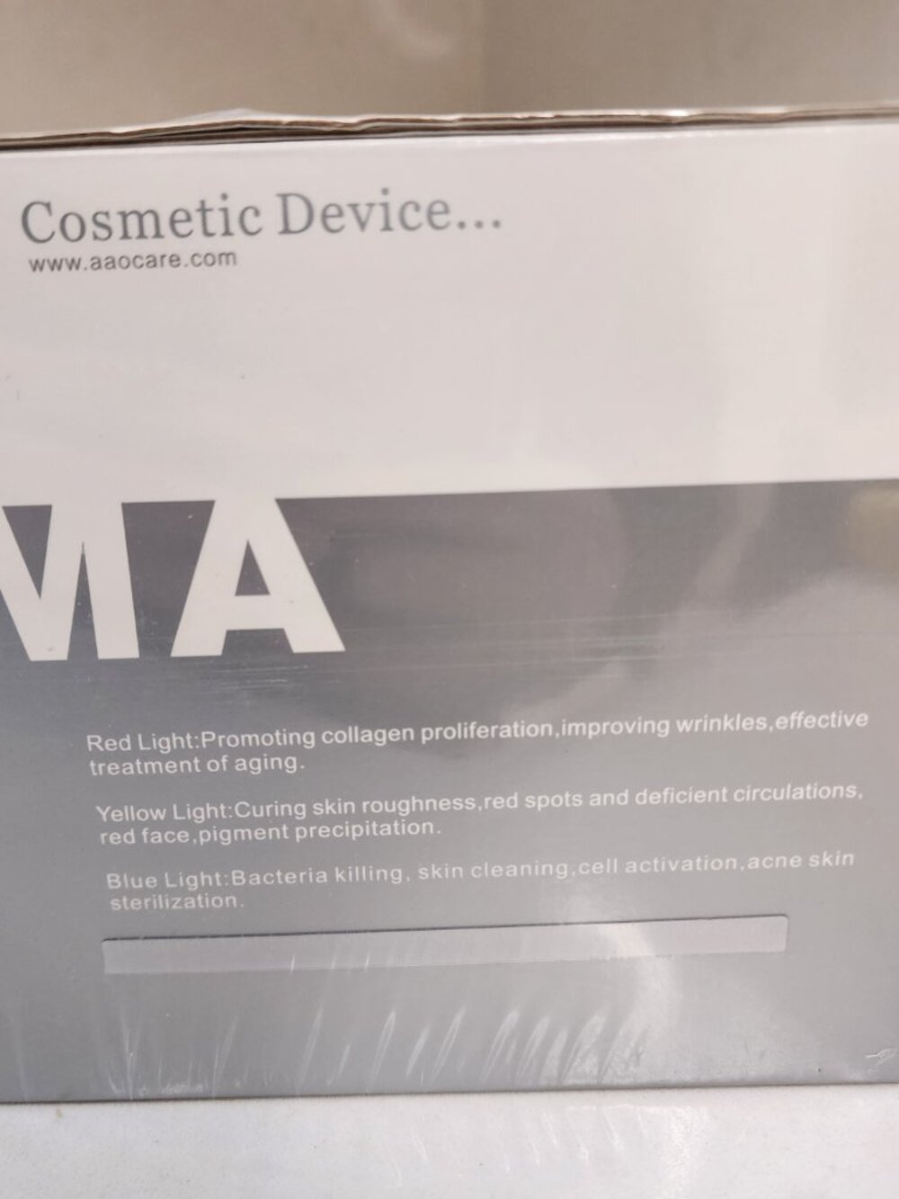 Derma Plus Photons LED Light Therapy Mask New Sealed Box - Picture 7 of 10
